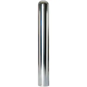 POST GUARD GALV5-42TB Bollard Bolt Down 5 Inch Diameter 42 Inch Height Silver | AH2LVM 29TH84