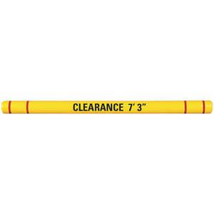 POST GUARD HTGRD480YR Clearance Bar With Graphics 5 Inch Diameter | AE9UFZ 6MGV7