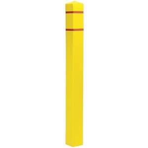 POST GUARD SQ455YR Post Sleeve 4-1/2 x 4-1/2 Inch 55in H Yellow | AA4FVQ 12L126