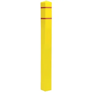 POST GUARD SQ455YR Post Sleeve 4-1/2 x 4-1/2 Inch 55in H Yellow | AA4FVQ 12L126