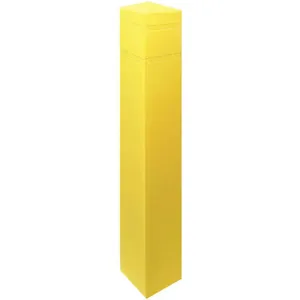 POST GUARD SQ655YNT Post Sleeve 6-1/2 x 6-1/2 Inch 55in H Yellow | AA4EDV 12G951