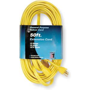 POWER FIRST 1FD62 Extension Cord 50 Feet | AA9UHF