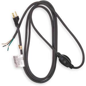 POWER FIRST 1TNA9 Power Cord Feed/switch 8ft Sjo 13a | AB3JCD
