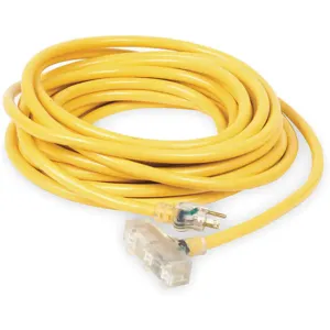 POWER FIRST 1XUR5 Extension Cord Tri-source 100ft 10/3 | AB4GJN