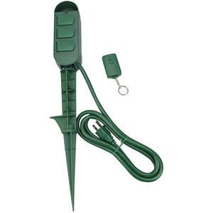 POWER FIRST 21RJ31 Remote Power Stake 3 Outlet | AB6HPT