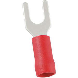POWER FIRST 24C913 Fork Terminal 1/4 Inch Red - Pack Of 100 | AB7VPD