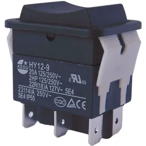 POWER FIRST 29FG31 Rocker Switch Dpdt 6 Connections | AB8UZM