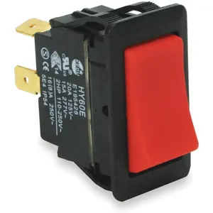 POWER FIRST 2LNF6 Rocker Switch Dpst 4 Connections | AC2NPY