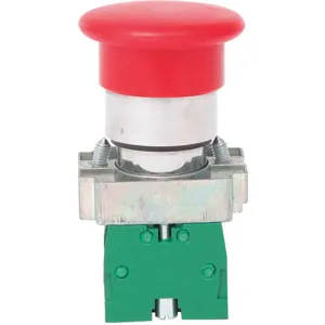 POWER FIRST 32UK34 Non-Illuminated Push Button 22mm Metal | AH3LEZ