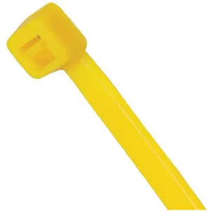 POWER FIRST 36J215 Standard Cable Tie 7.9 Inch Length Yellow - Pack Of 100 | AC6UVM