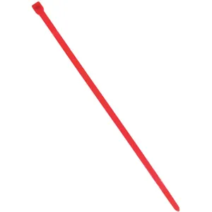 POWER FIRST 36J216 Standard Cable Tie 7.9 Inch Length Red - Pack Of 100 | AC6UVN