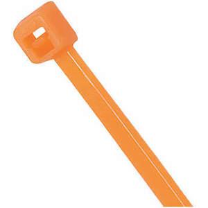POWER FIRST 36J217 Standard Cable Tie 7.9 Inch Length Orange - Pack Of 100 | AC6UVP