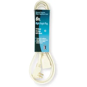 POWER FIRST 3AY45 Extension Cord 6 Feet | AC8KLP