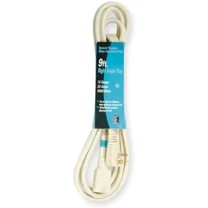 POWER FIRST 3AY47 Extension Cord 9 Feet | AC8KLR