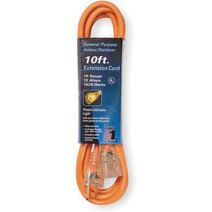 POWER FIRST 3EA97 Extension Cord 10 Feet | AC8VFA