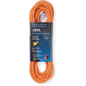 POWER FIRST 3EA98 Extension Cord 25 Feet | AC8VFB