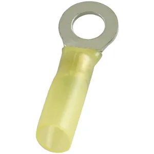 POWER FIRST 5UGN5 Ring Terminal Yellow Butted12-10 - Pack Of 25 | AE6PHK