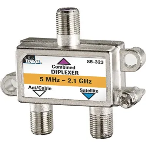 POWER FIRST 4LWZ6 Cable Splitter Diplexer F-type 2.1 Ghz | AD8RGC