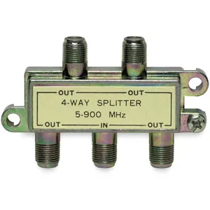 POWER FIRST 5LR27 Cable Splitter 4 Way | AE4LWQ