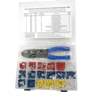 POWER FIRST 5UGK5 Wire Terminal Kit Insulated | AE6PGV