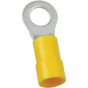 POWER FIRST 5WHG5 Ring Terminal Yellow Butted12-10 - Pack Of 50 | AE7ATD