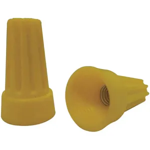 POWER FIRST 5UYH8 Wire Connector Yellow Pk175 | AE6TQA