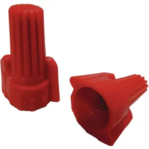 POWER FIRST 5UYJ1 Wire Connector Wing Red - Pack Of 300 | AE6TQD