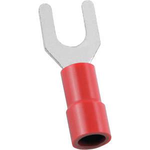 POWER FIRST 5WHE6 Fork Terminal Red 22 To 16 Awg - Pack Of 100 | AE7ARK