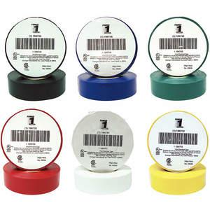 POWER FIRST 7DX32 Electrical Tape 7 mil 60 Feet Assorted Colors | AJ2KAQ