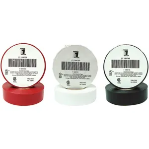 POWER FIRST 7DX34 Electrical Tape 7 mil 60 Feet Assorted Colors | AJ2KAT