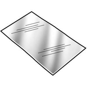 PRECISION BRAND 44580 Unterlegplatte aus PVC, 0.0500 Zoll, transparent, 3er-Pack | AE3VNR 5GE95