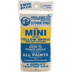 PREMIER 84020 Mini Paint Roller Cover 4 Inch - Pack Of 2 | AE9PYE 6LFG7