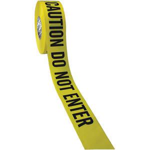 PRESCO PRODUCTS CO B3104Y7-189 Barricade Tape With Reel Yellow/ Black 1000 Feet | AF4TQQ 9JW75
