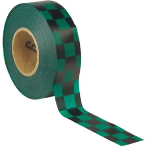 PRESCO PRODUCTS CO CKGBK-373 Flagging Tape Green/black 300ft x 1-3/8in | AC9TNP 3JVX9