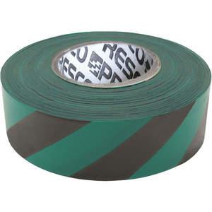 PRESCO PRODUCTS CO SGBK-373 Flagging Tape Green/black 300ft x 1-3/8in | AC9TPX 3JWA8