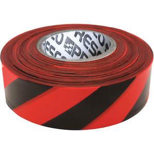 PRESCO PRODUCTS CO SRBK-373 Flagging Tape Red/black 300ft x 1-3/8 In | AC9TQG 3JWC8