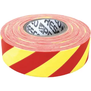 PRESCO PRODUCTS CO SWR-373 Flagging Tape White/red 300ft x 1-3/8 In | AC9TQH 3JWC9