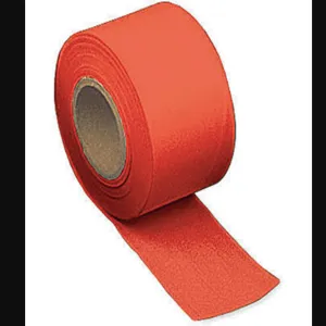 PRESCO PRODUCTS CO TF2R300-188 Taffeta Flagging Tape Red 300 Feet x 2 In | AC9ZCW 3LTW4