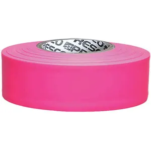 PRESCO PRODUCTS CO TFP-188 Taffeta Flagging Tape Pink 300ft 1-3/16in | AF3QUU 8C629