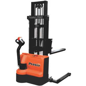 PRESTO LIFTS PPS2200-101AS Adjustabe Base Stacker 2200 Lb 73 Inch Height | AC2EHF 2JFE6