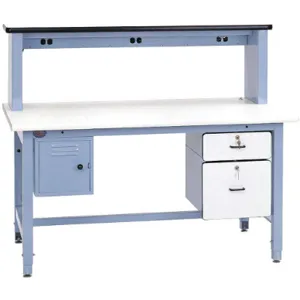 PRO-LINE BIB11 Bench Inch A Box Blue 60l x 30w x 30h Inch | AA7MUH 16D758