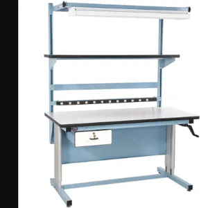 PRO-LINE BIB16 Bench Inch A Box Blue 60l x 30w x 30h Inch | AA7MUN 16D763