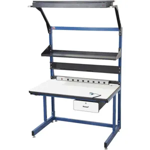 PRO-LINE BIB20 Bench Inch A Box Blue 60l x 30w x 30h Inch | AA7MUT 16D767