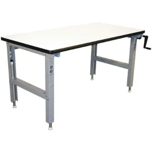 PRO-LINE IWELH6036P Ergonomic Workbench Gray 60l x 36w x 30h Inch | AA7MTC 16D730