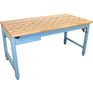 PRO-LINE RT6030-FC-HD-M Ball Transfer Workbench 60 x 30 x 30 To 36h | AA8CED 16Y947