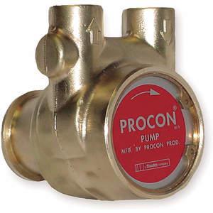PROCON 114B330F11XX Rotary Vane Pump, Clamp-On, 1/2 Inch NPT, 330 GPH, Brass | AF2QYD