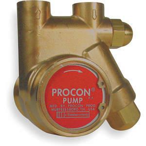 PROCON 111A100F11AA Rotary Vane Pump, Clamp-On, 3/8 Inch NPT, 100 GPH, Brass | AF2QXX 111A100F11AA 250
