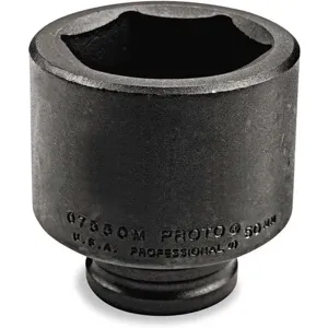 PROTO J07543M Impact Socket 3/4 Inch Drive 43mm 6 Pt | AA8ULT 1ACL2