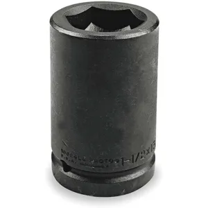 PROTO J10024LS Impact Socket 1 Inch Drive 1-1/2 Inch 6 Pt | AA8UNR 1ACT0