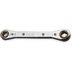PROTO J1187M-A Ratcheting Box Wrench 19 x 21mm Double End | AA8XFN 1ANF7